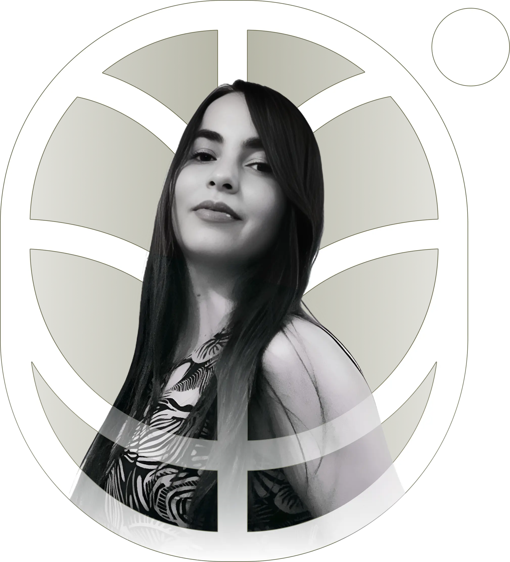 Portrait of Rebeca Gómez Oviedo, founder of Sunflora Studio.